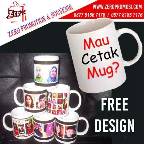 Cetak Foto Di Mug Bisa Satuan Desain Suka Suka Zeropromosi Souvenir Barang Promosi