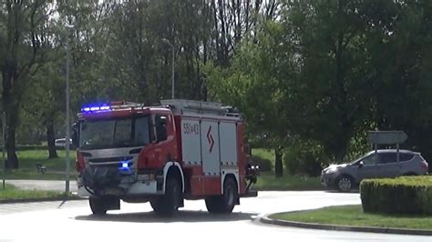 Alarmowo do wypadku 551 P 43 SCRt Scania P450 PS Szczęśniak JRG 1