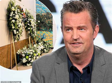 Matthew Perry S Grave Is Stripped Of Tributes As He Is Laid To Rest Daily Mail Online