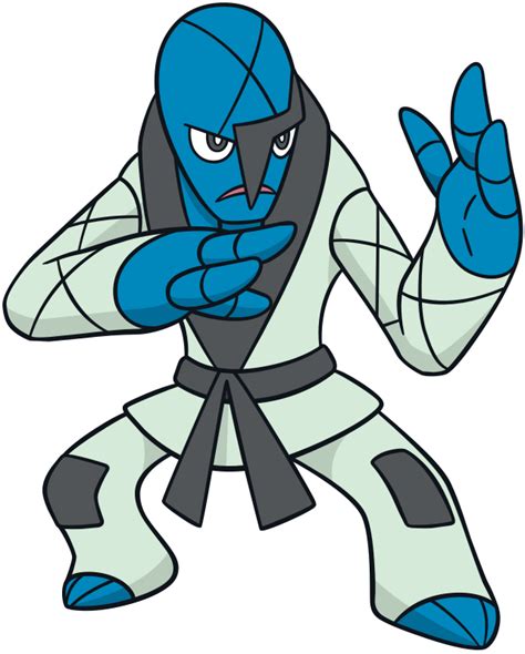 Sawk Official Artwork Gallery Pokémon Database