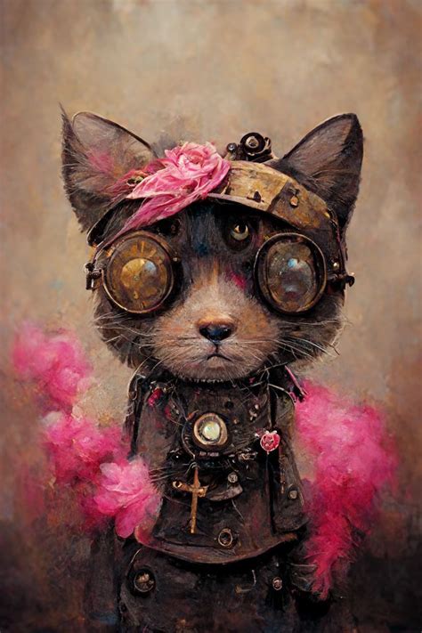 Steampunk Cat Artofit