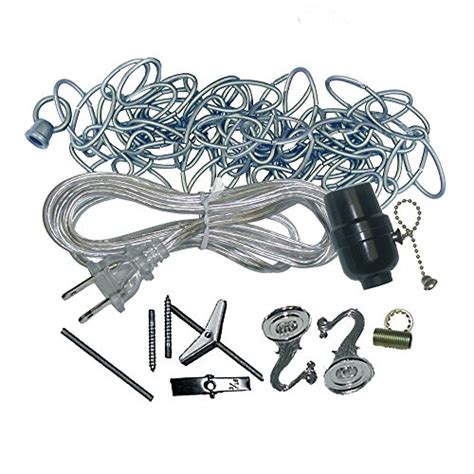 Swag Light Kit 12′ Foot Chrome – F/LA704 – Bulbs & Fittings Ideas