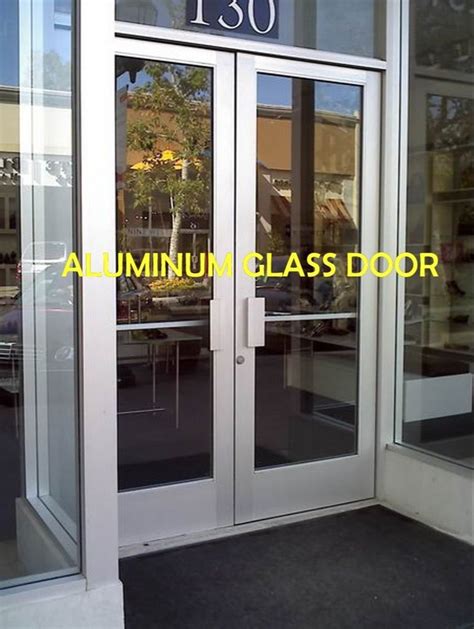 Hinged Aluminium Glass Door For Office At Rs 400 Sq Ft In New Delhi