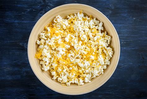 5-Minute Cheddar Cheese Popcorn Recipe