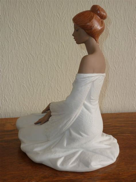 Rare Lladro Gres Figurine Sunset Retired Model No Signed On