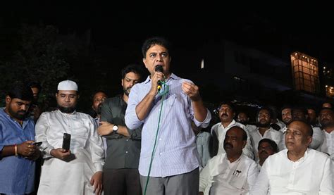 KTR Calls For Unity In Fight Against Destructive Musi Riverfront