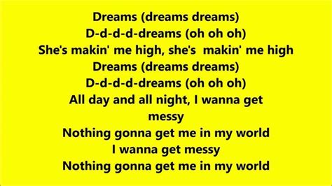 Beck - Dreams Lyrics (Best/High Quality) | Sing to me, Lyrics, Songs