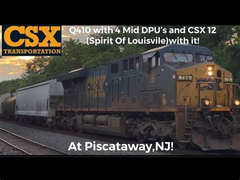 Rare Csx Es Ah Leads Csx Q With Mid Dpus Csx Spirit Of