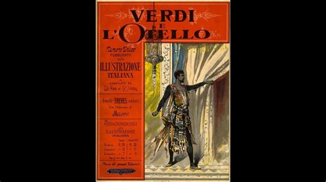 Verdi Otello Niun Mi Tema Nicola Zerola Tenore Milano 1908