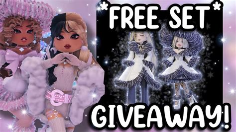 Free New Snow Swan Set In Royale High Giveaway Royale High