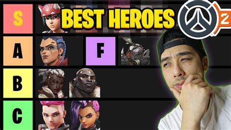 OverWatch 2 Tierlist Season 3 Best And Worst Heroes BEST TIERLIST