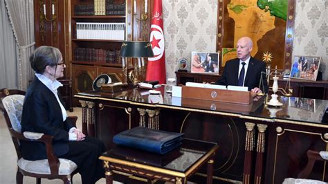 Tunisia Kais Sa Ed Receives Najla Bouden Tunisia News