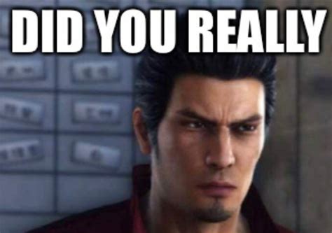 Cropped Yakuza Memes On Twitter