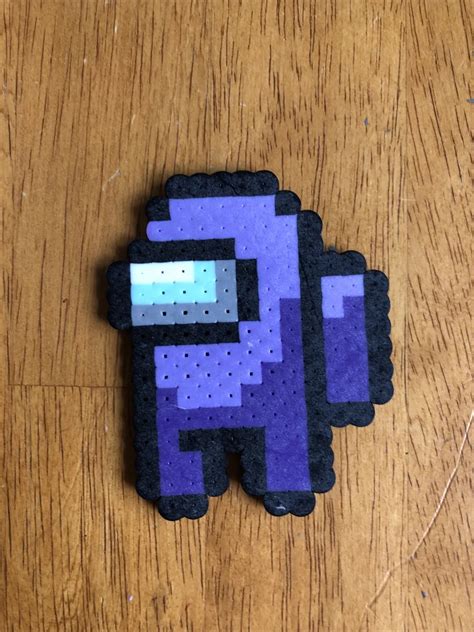 Among Us Character Perler Bead Art Off