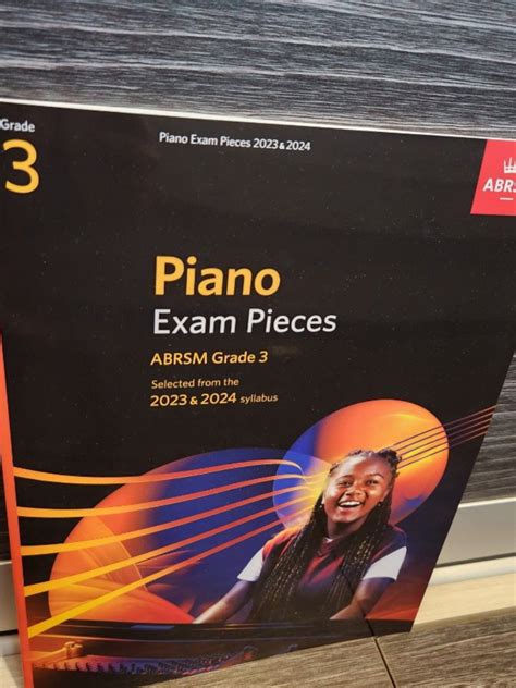 皇家音樂學院3級鋼琴考試書piano Exam Pieces 2023 And 2024 Abrsm Grade 3 Selected From The 2023 And 2024