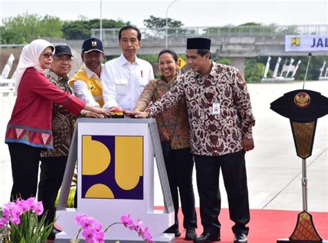 Sekretariat Kabinet Republik Indonesia Resmikan Jalan Tol Sragen