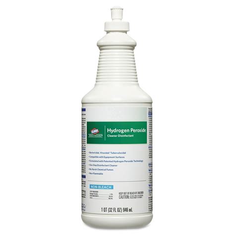 Clorox Healthcare Hydrogen Peroxide Cleanerdisinfectant 32oz Spray Bottle 6carton Walmart