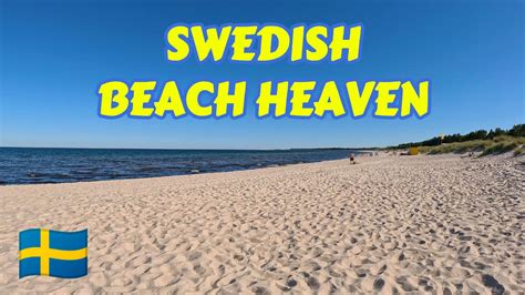 Is This The BEST Beach In Sweden YouTube