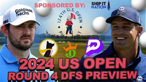 2024 US Open Round 4 Preview Live Chat Draftkings DFS Showdown