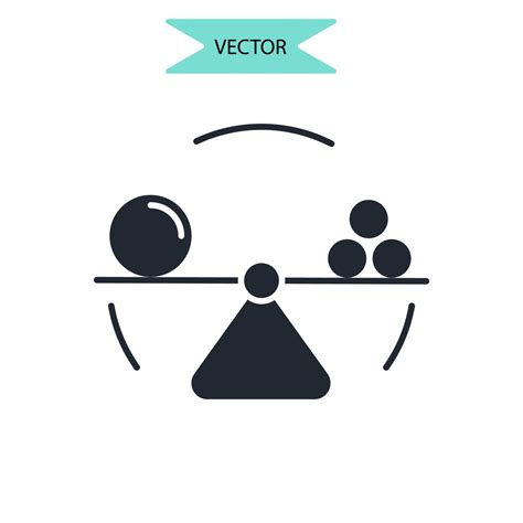 Stability Icons Symbol Vector Elements For Infographic Web