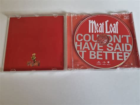 Meat Loaf Couldn T Have Said It Better Cd Europe Ebay