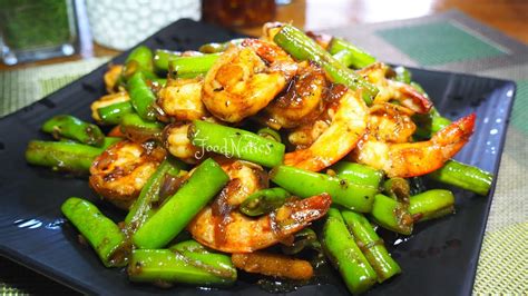 How To Cook Perfect Stir Fry Shrimp And Green Beans Easy And Quick Recipe Foodnatics Youtube