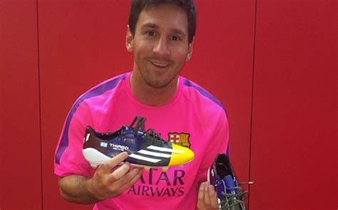 Las Nuevas Botas De Leo Messi Para El Estreno En La Champions Barca