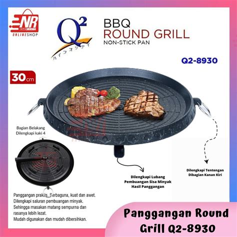 Jual Panggangan Round Grill Pan Q2 8930 Bulgogi Round Grill