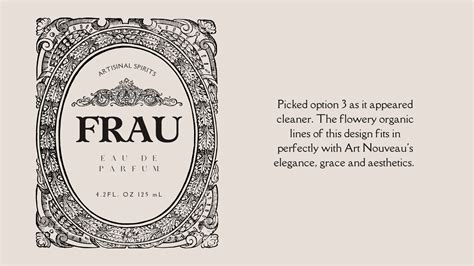 Perfume Label Design Behance