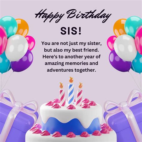 190 Best Heart Touching Birthday Wishes For Sister 2023 46 OFF