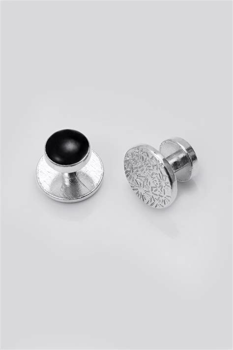 Shirt Cufflinks (Formal / Dress Shirts) - Black - Nickson Shirts