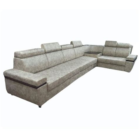 6 Seater Light Brown Sofa Set Leatherette At Rs 37000 Set In Hyderabad