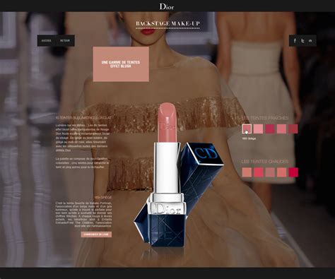 Dior Backstage Nude Behance