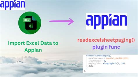 Import Excel Data To Appian By Plugin Function Plugins In Appian