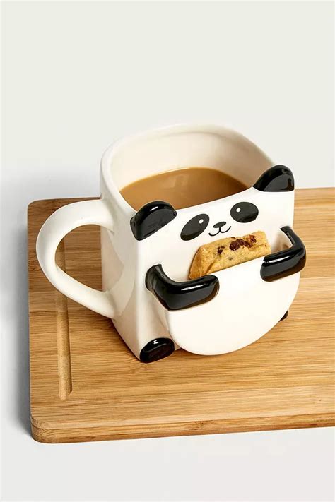 Paladone Panda Biscuit Pocket Mug Urban Outfitters Uk