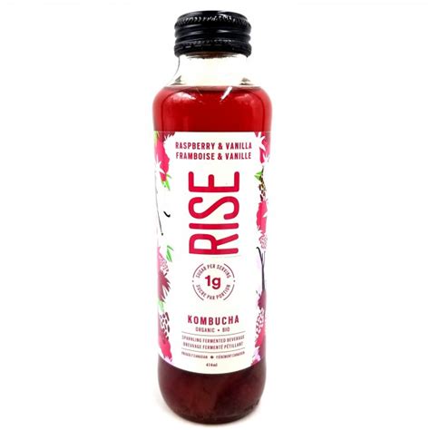 Kombucha G Framboise Et Vanille Biologique Btl Dpt Aubut