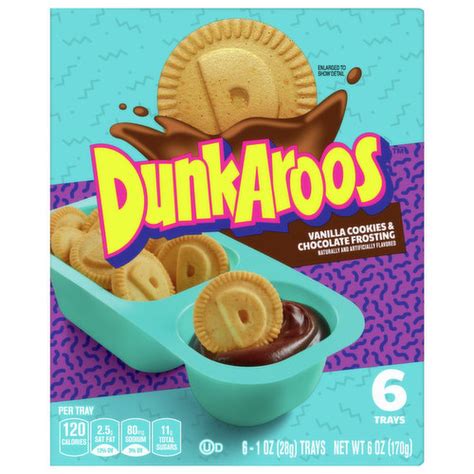 DunkAroos Vanilla Cookies Chocolate Frosting