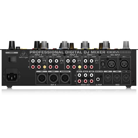 Behringer DDM4000 Ultimate 5 Channel Digital DJ Mixer With Sampler 4