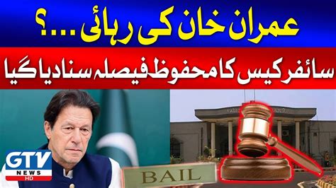 Breaking News Imran Khan Bail Cypher Case Updates Islamabad High