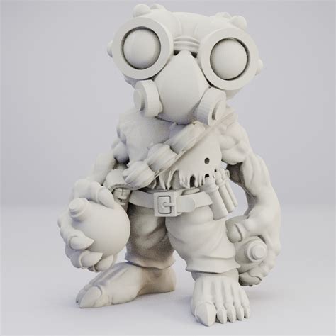 Hot Goblin ゴブリン錬金術師 ミニチュア ホットゴブリン 爆弾 薬瓶