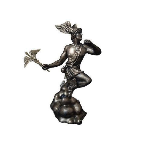 Hermes Greek God Statue Ancient Greek Roman Mythology Handmade Etsy