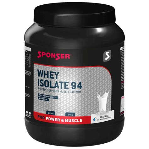 Sponser Whey Isolate 94 Neutral Protein Beverage Powder 850g Bike24