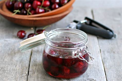 Hungry Couple Brandied Cherries