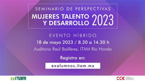 Itam On Twitter Exitam Te Invitamos Al Seminario De Perspectivas