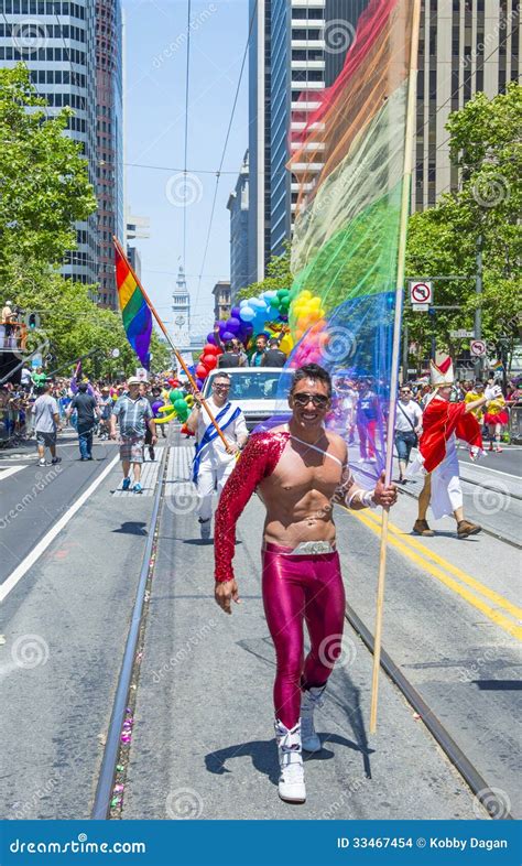 San Francisco Gay Pride Editorial Stock Image Image Of Homosexual