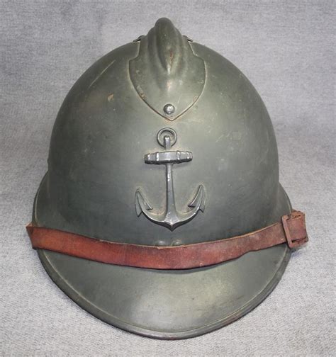 Crow Valley Militaria Ww French M Adrian Combat Helmet Colonial