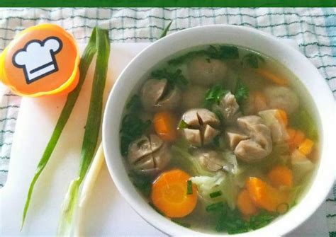 Resep Soup Bakso Sapi simple oleh Sinta Muller - Cookpad