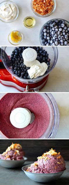 5 Minute Healthy Blueberry Frozen Yogurt Skip The Store Bought Sweets