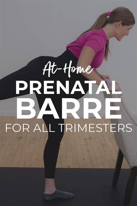 20 Minute Pregnancy Barre Workout 3rd Trimester Nourish Move Love