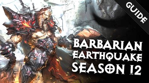 Diablo Barbarian Might Of The Earth Earthquake Build Gr